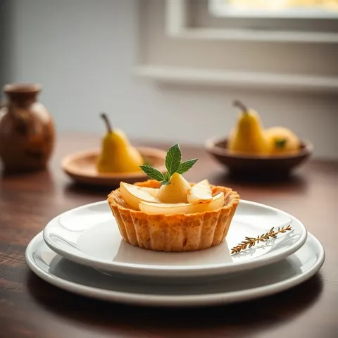 Canned Pear Tart