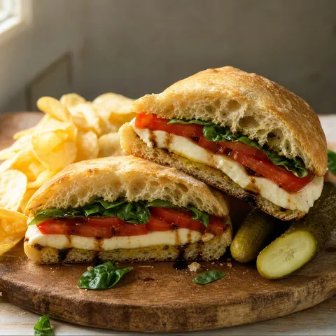Caprese Panini — Sandwiches recipe