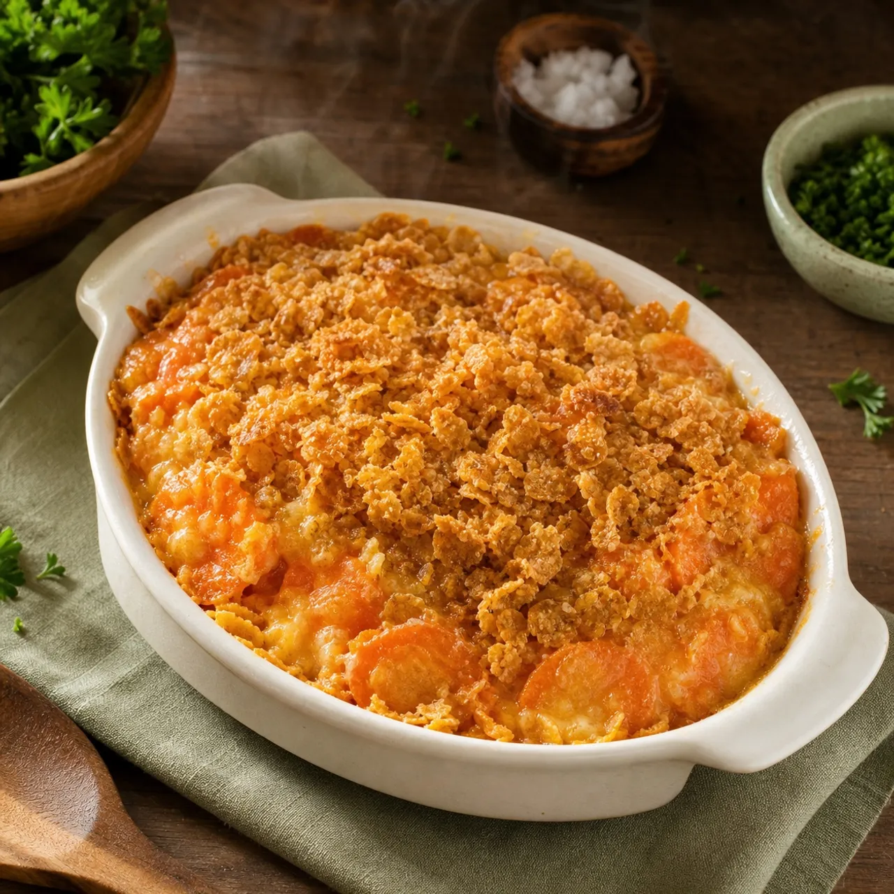 Carrot Casserole — Vegetables & Sides recipe