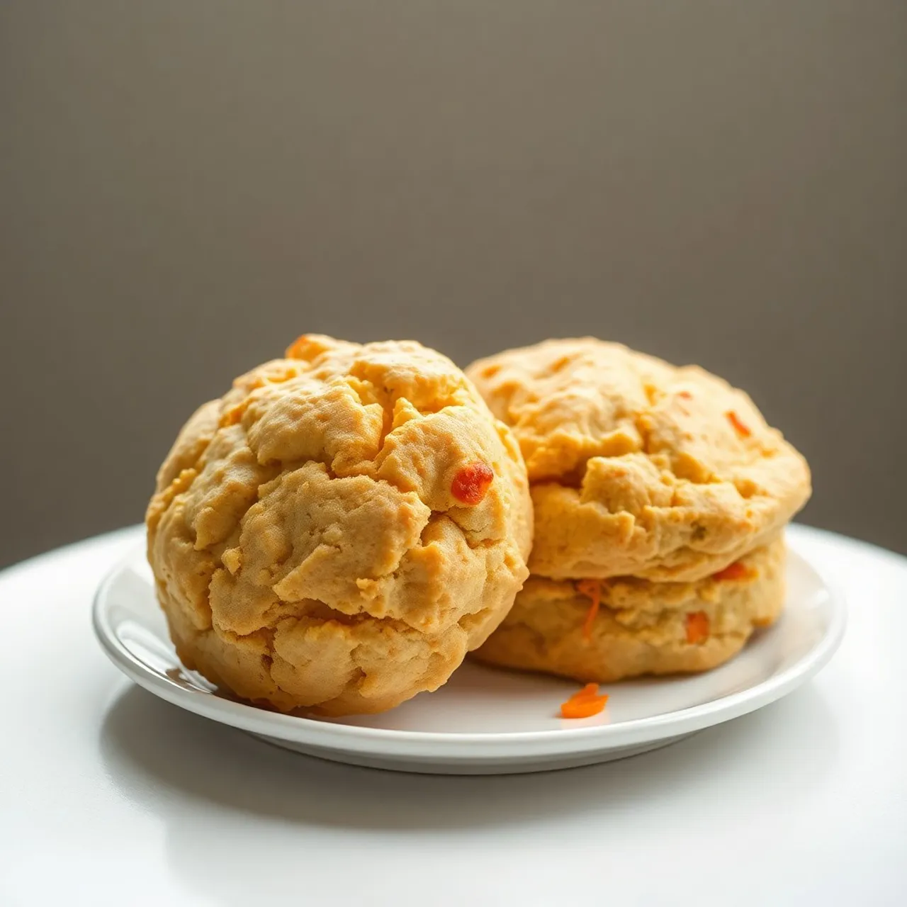 Carrot Ginger Biscuits — Breads recipe