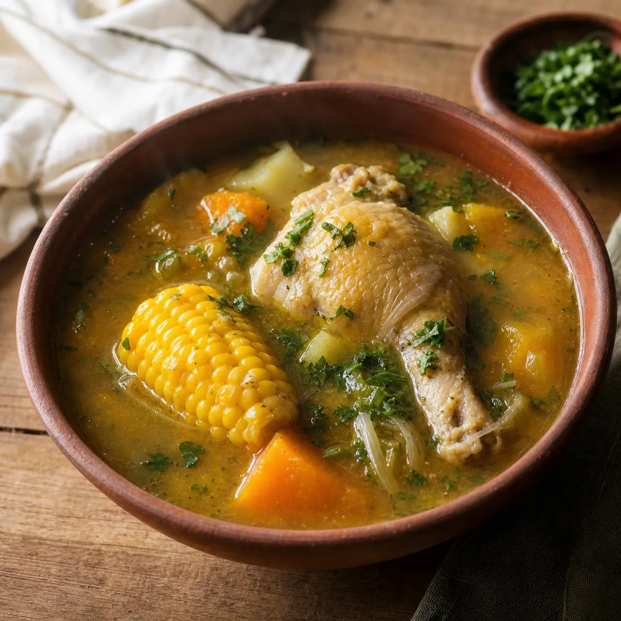 Cazuela de Ave — South American recipe