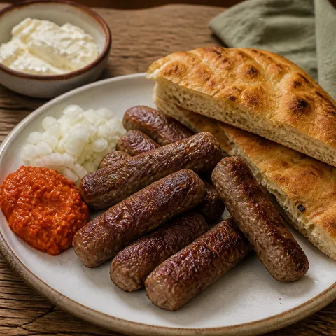 Cevapi — Eastern European recipe