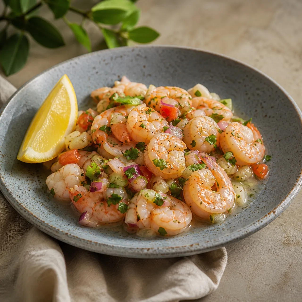 Ceviche-Style Marinated Shrimp — Seafood recipe