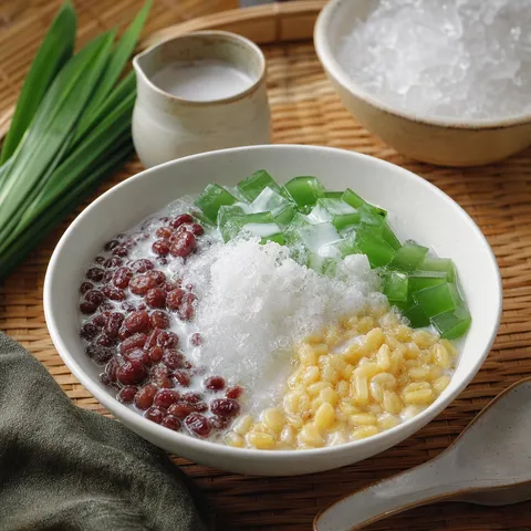 Chè Ba Màu (Three Color Dessert) — Vietnamese recipe