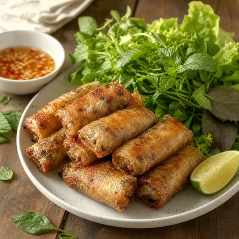 Chả Giò (Fried Spring Rolls) — Vietnamese recipe