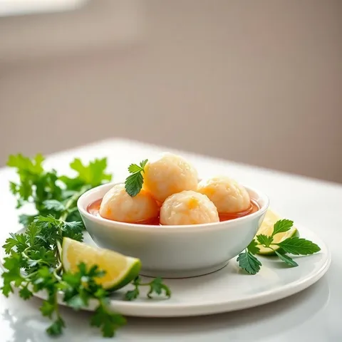 Chè Trôi Nước (Sticky Rice Balls in Ginger Syrup)