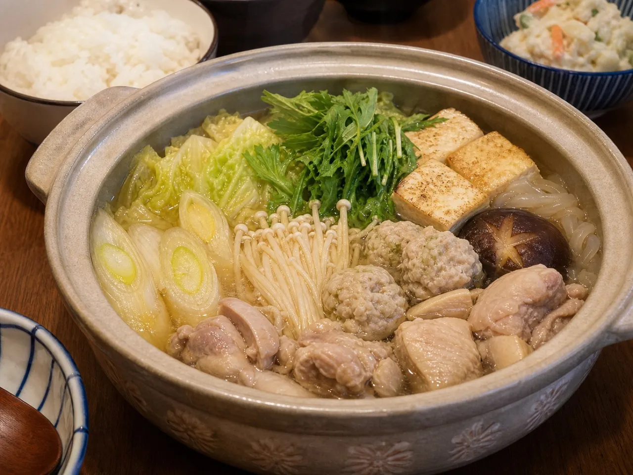 Chanko Nabe — served