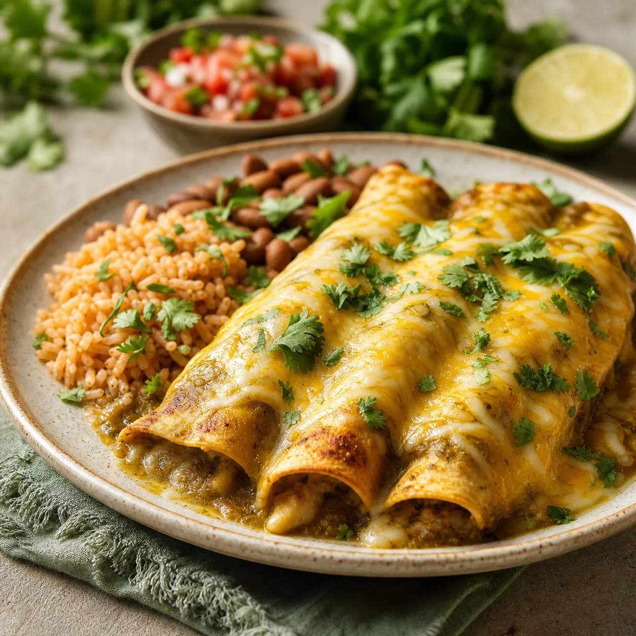 Cheese Enchiladas — Tex Mex recipe