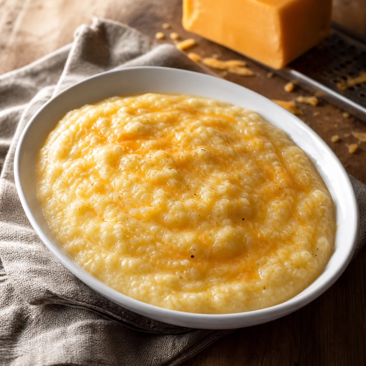 Cheese Grits — Southern Soul Food recipe