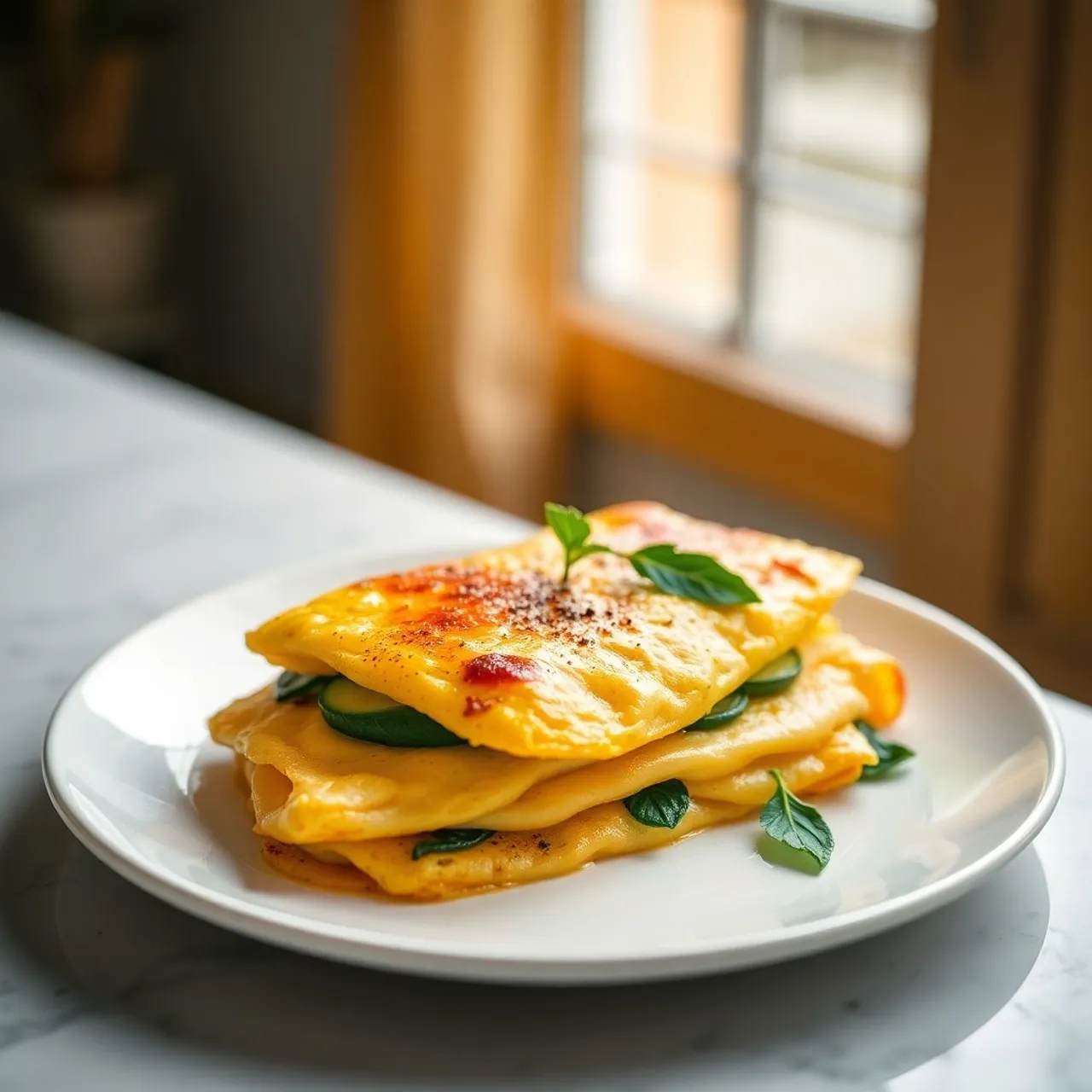 Cheese Omelette — Breakfast recipe