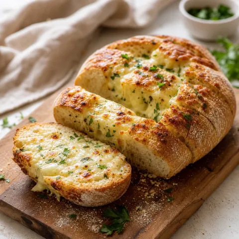 Cheesy Garlic Bread — Breads recipe