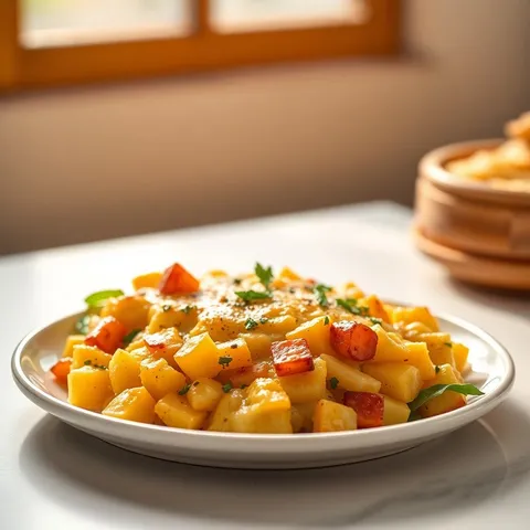 Cheesy Scalloped Potato Side Dish
