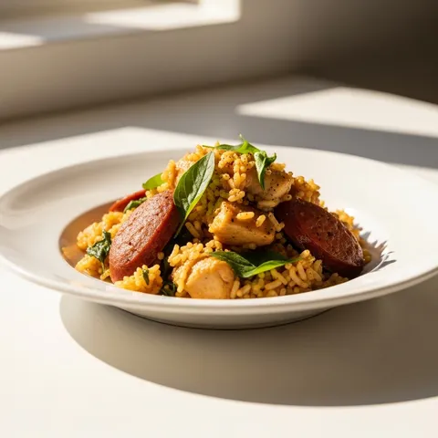 Chicken and Andouille Jambalaya