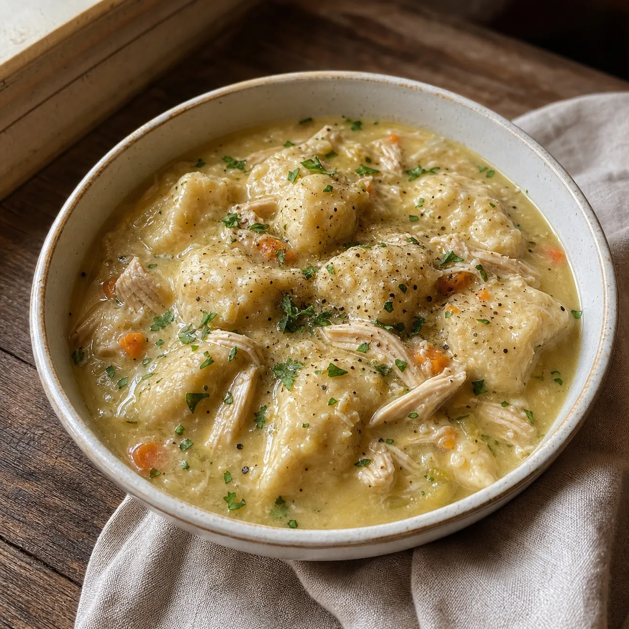 Chicken and Dumplings — Southern Soul Food recipe