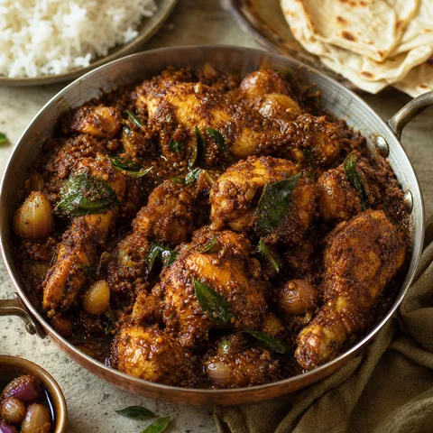 Chicken Chettinad — Indian recipe