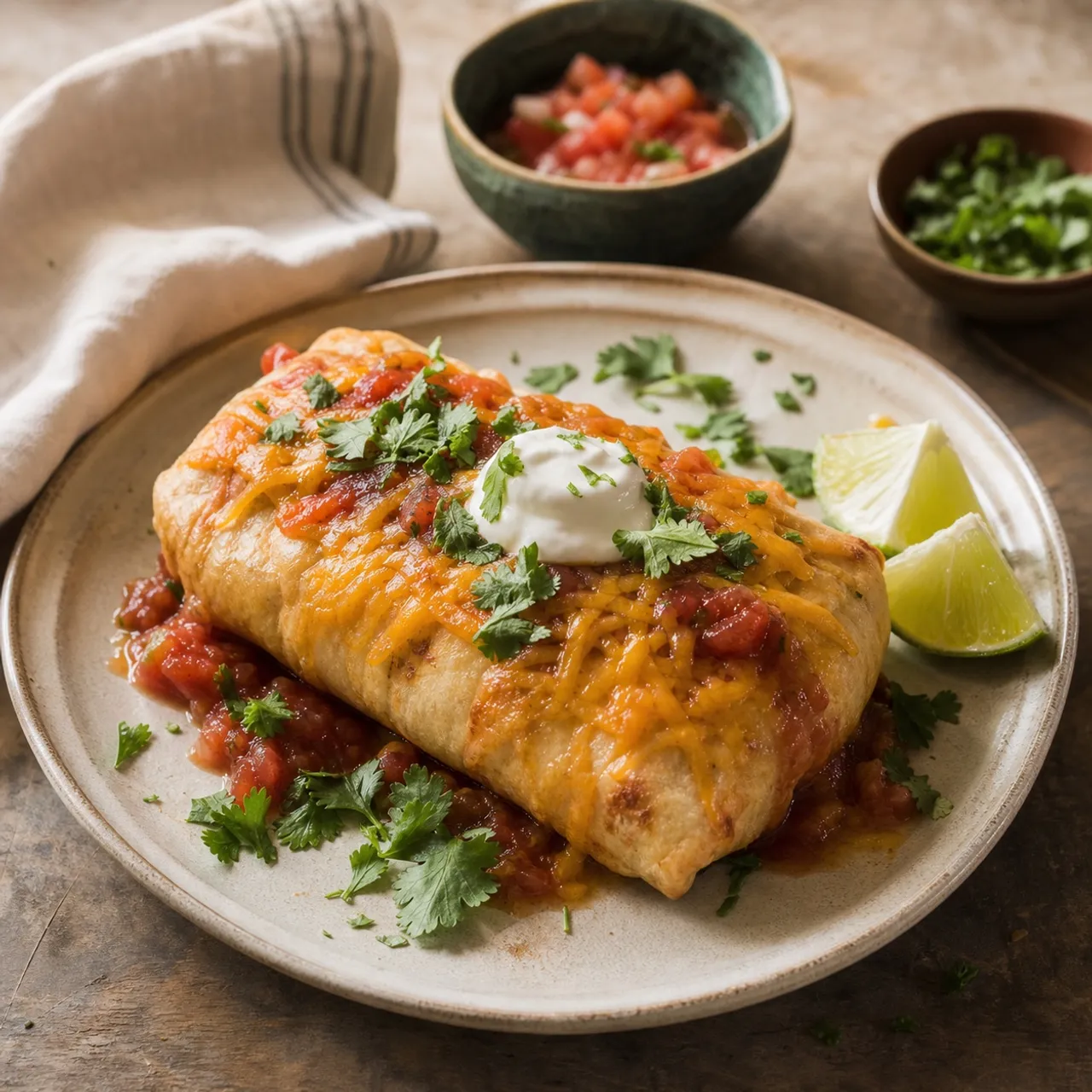 Chicken Chimichanga — Tex Mex recipe