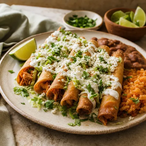 Chicken Flautas — Tex Mex recipe