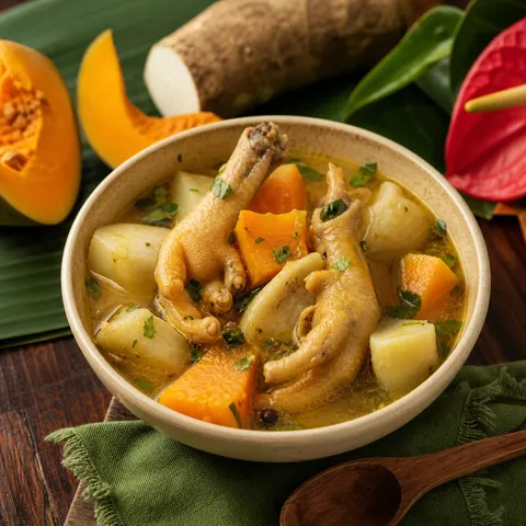Chicken Foot Soup — Caribbean recipe