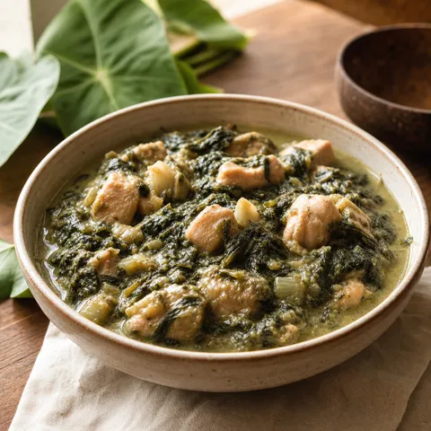 Chicken Luau — Hawaiian recipe