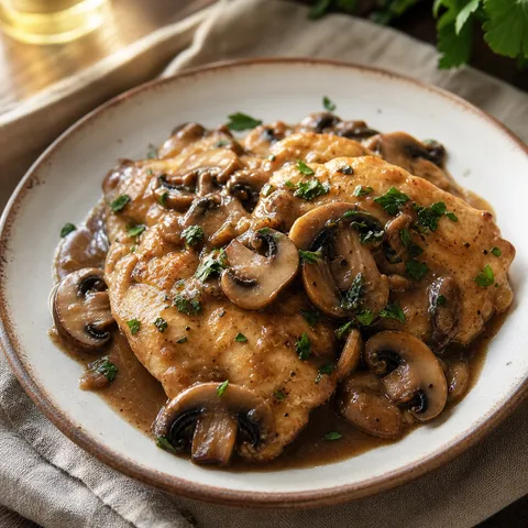 Chicken Marsala — Italian recipe