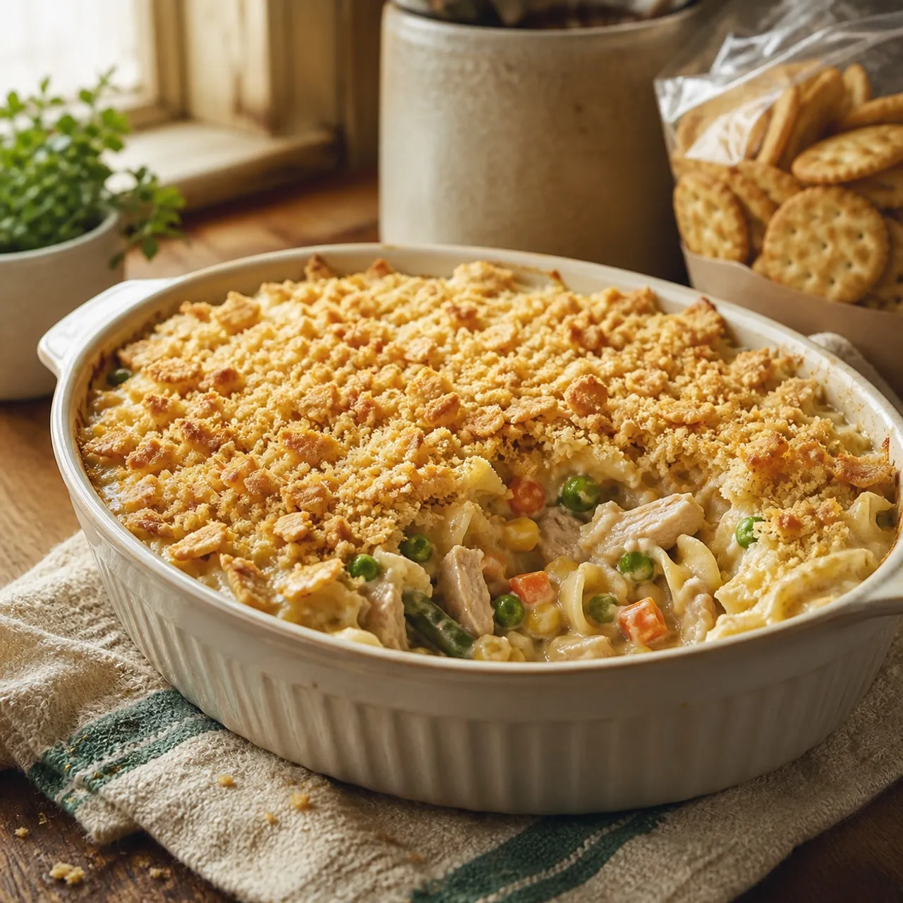 Chicken Noodle Casserole — Pantry & Instant recipe