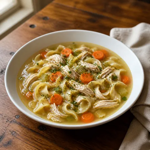 Chicken Noodle Soup — North American recipe