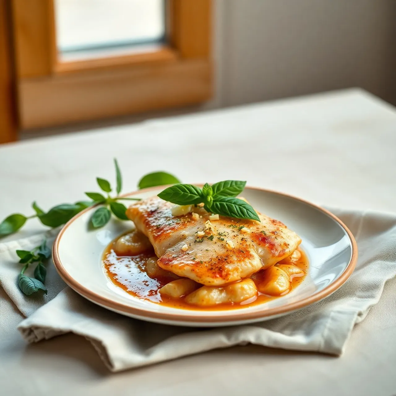 Chicken Piccata — Italian recipe