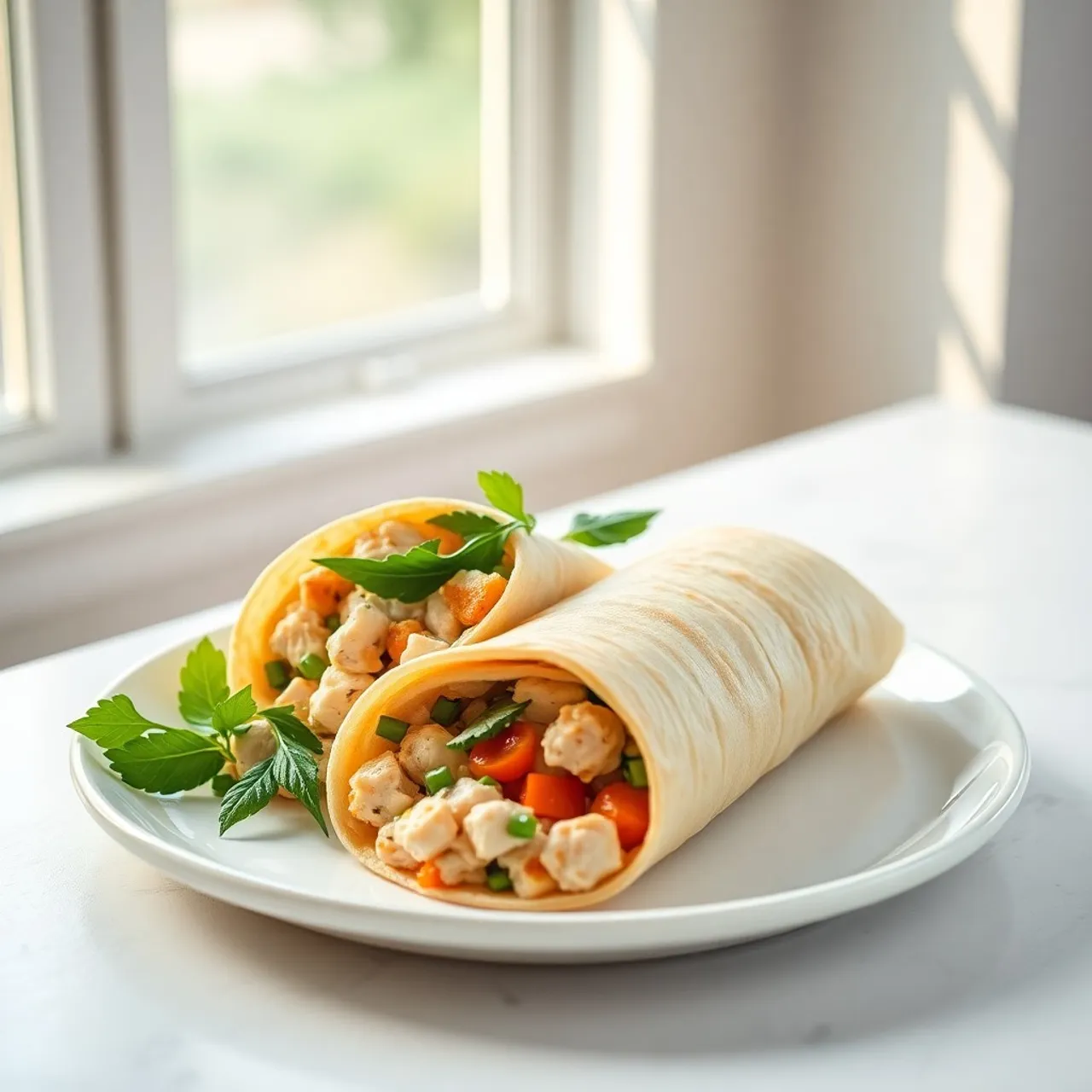 Chicken Salad Wrap — Pantry & Instant recipe