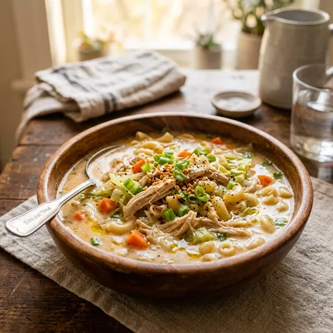 Chicken Sopas — Filipino recipe