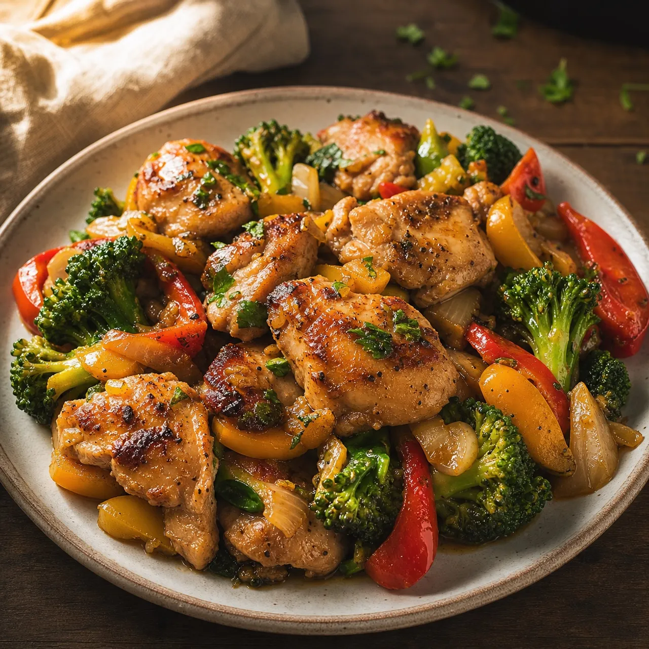 Chicken Stir-Fry with Vegetables — Chicken & Poultry recipe