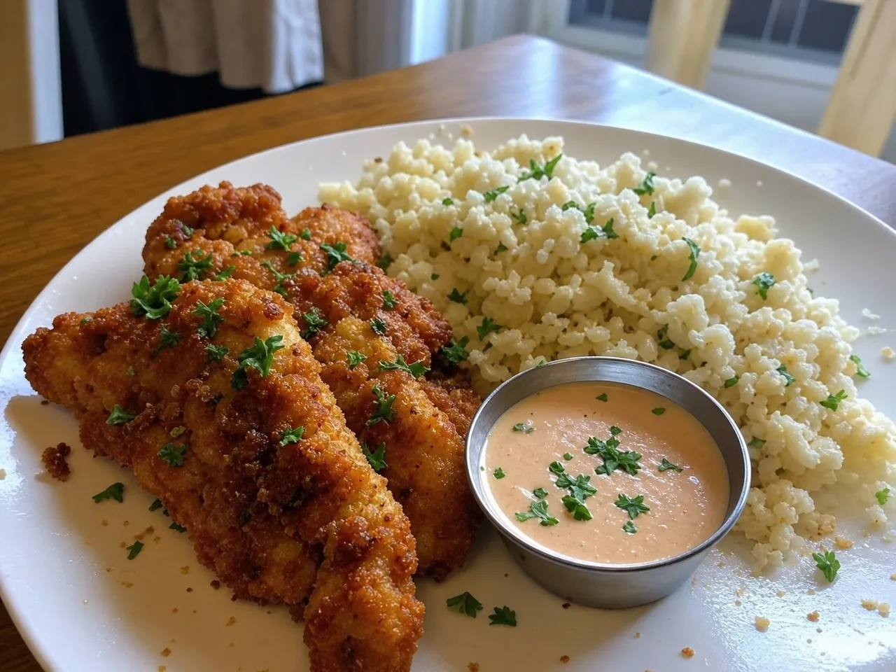 Chicken Tenders — served