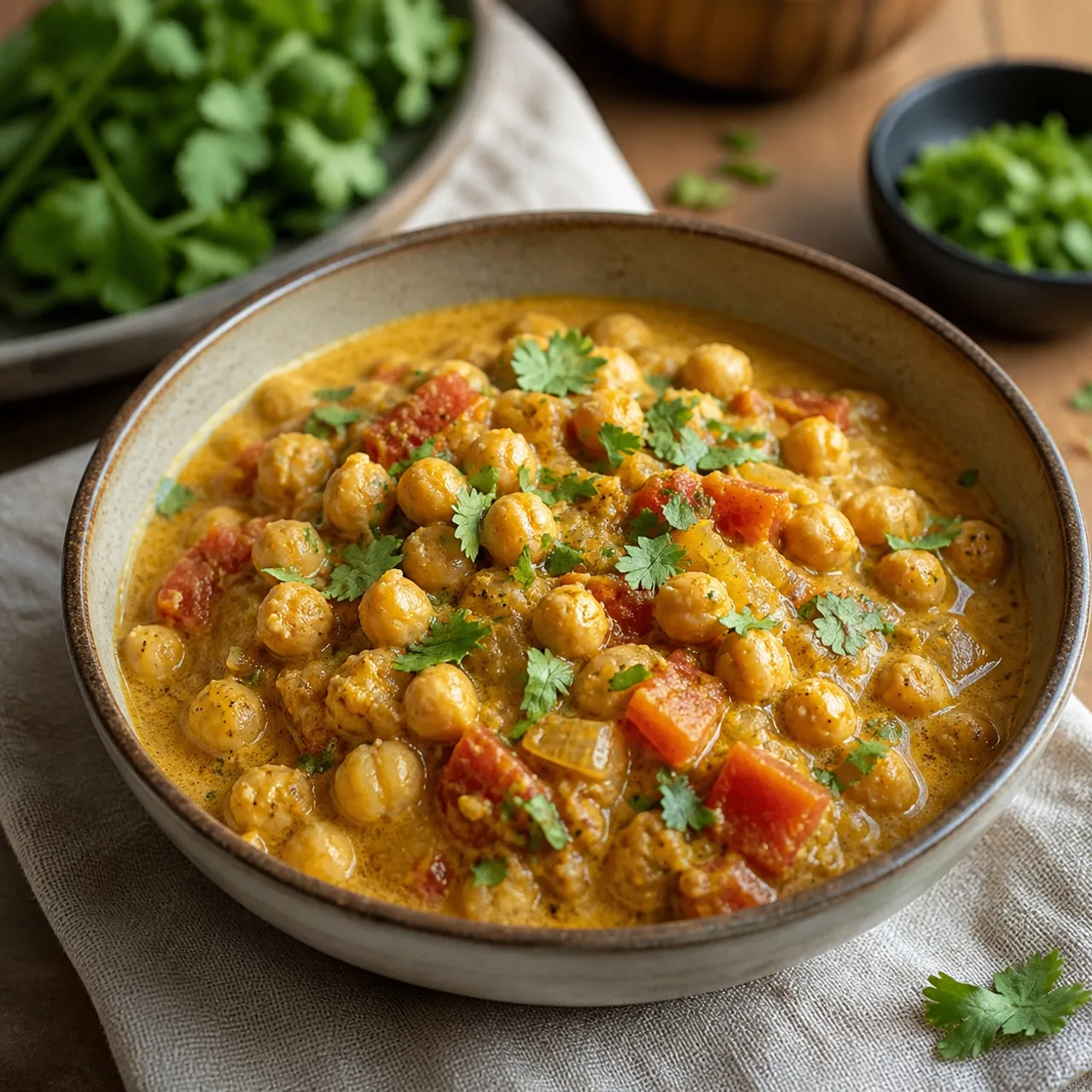 Chickpea Curry — Vegan recipe
