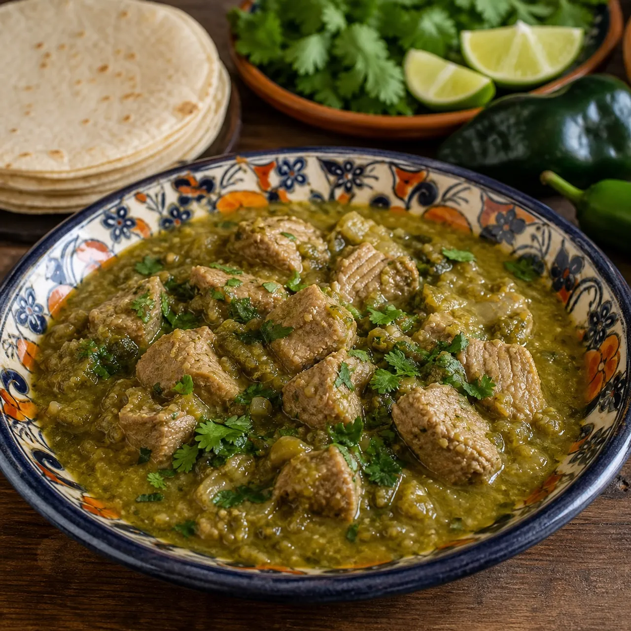 Chile Verde (Pork) — Mexican recipe
