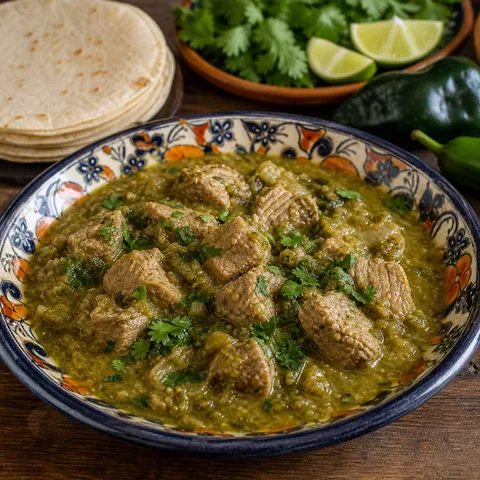 Chile Verde (Pork) — Mexican recipe