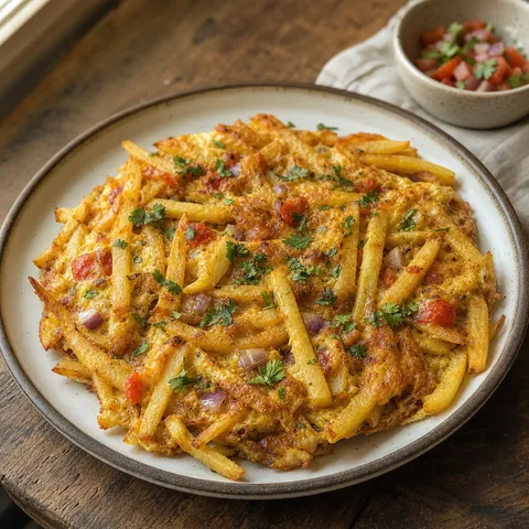 Chips Mayai — East African recipe