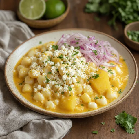Choclo con Queso (Peruvian Corn with Cheese) — Peruvian recipe