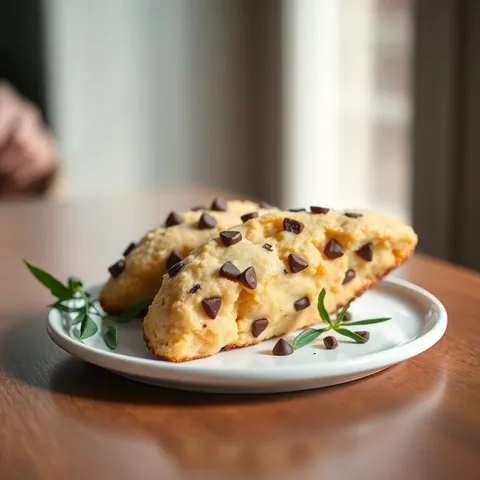 Chocolate and Vanilla Chip Biscotti
