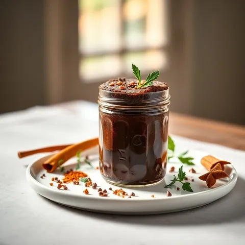 Chocolate Brownies in a Jar