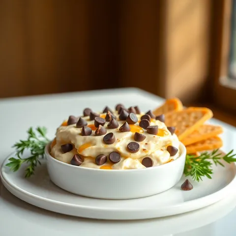 Chocolate Chip Cheesecake Dip