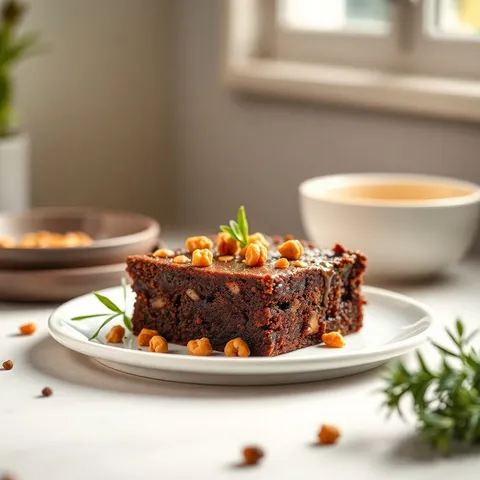 Chocolate Chunk and Walnut Brownies