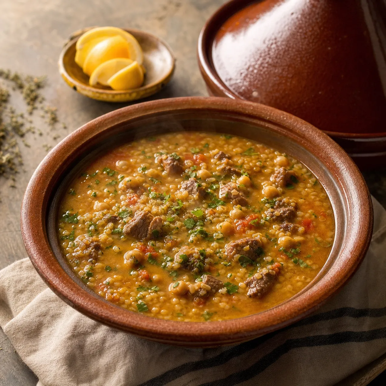 Chorba Frik — North African recipe