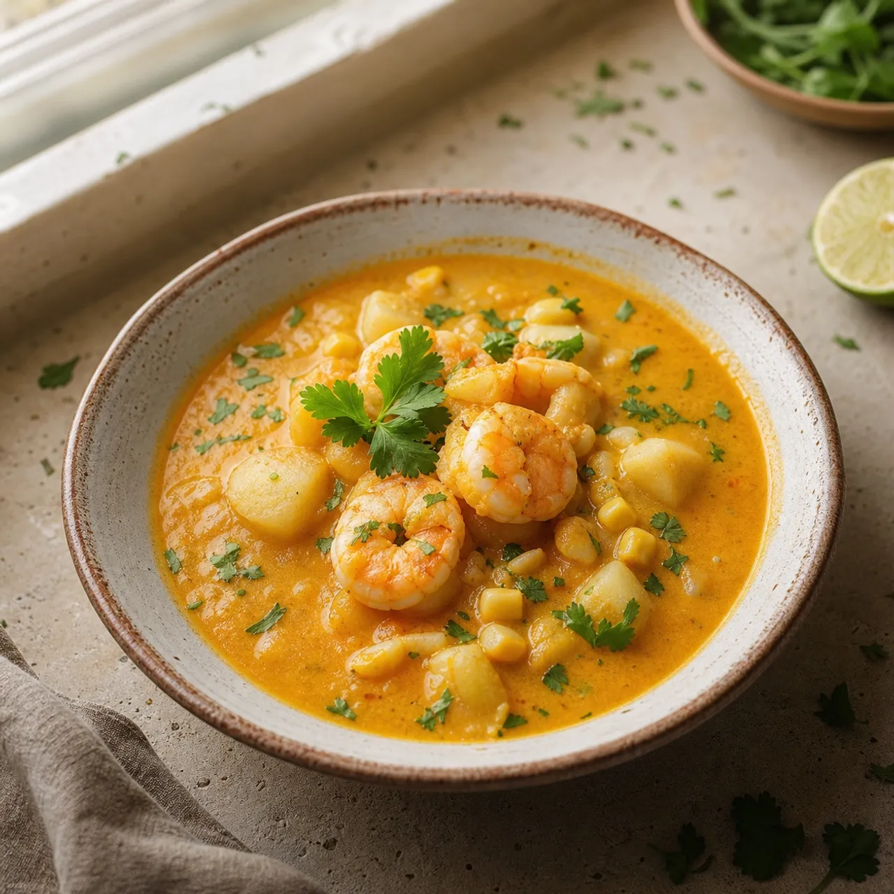 Chupe de Camarones (Peruvian Shrimp Chowder) — Peruvian recipe