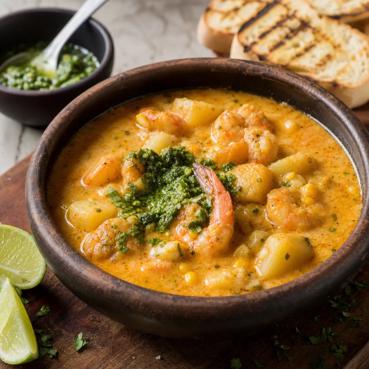 Chupe de Camarones — South American recipe