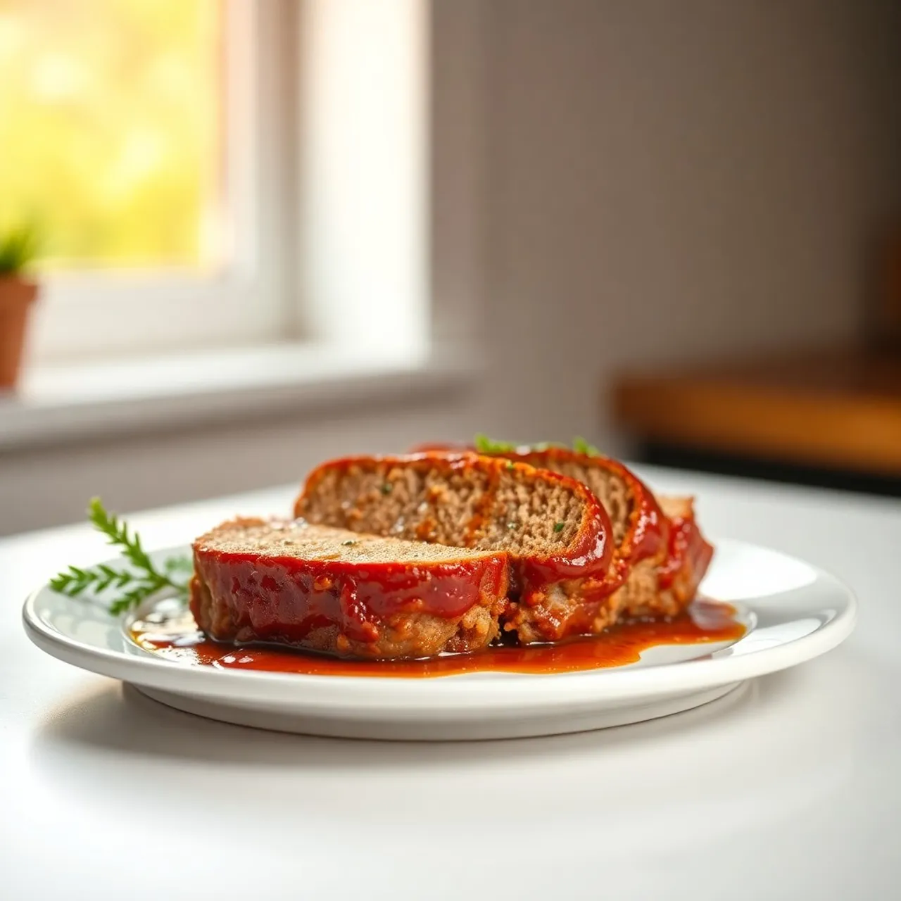 Classic American Meatloaf with Glaze — Meat & Pork recipe