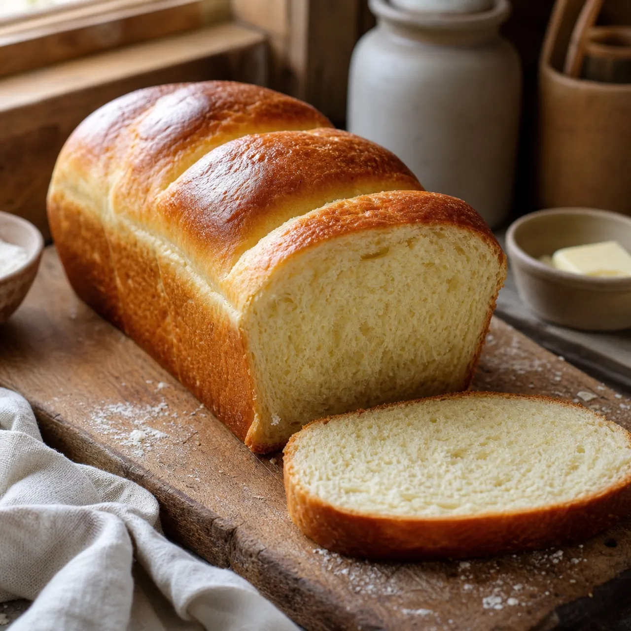 Classic Brioche Loaf — Breads recipe