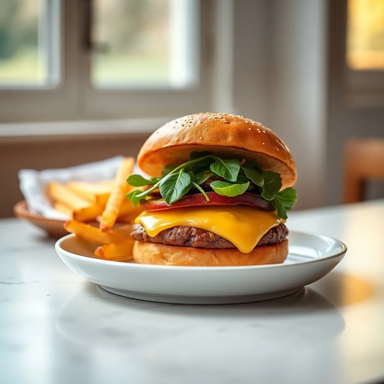 Classic Cheeseburger — North American recipe