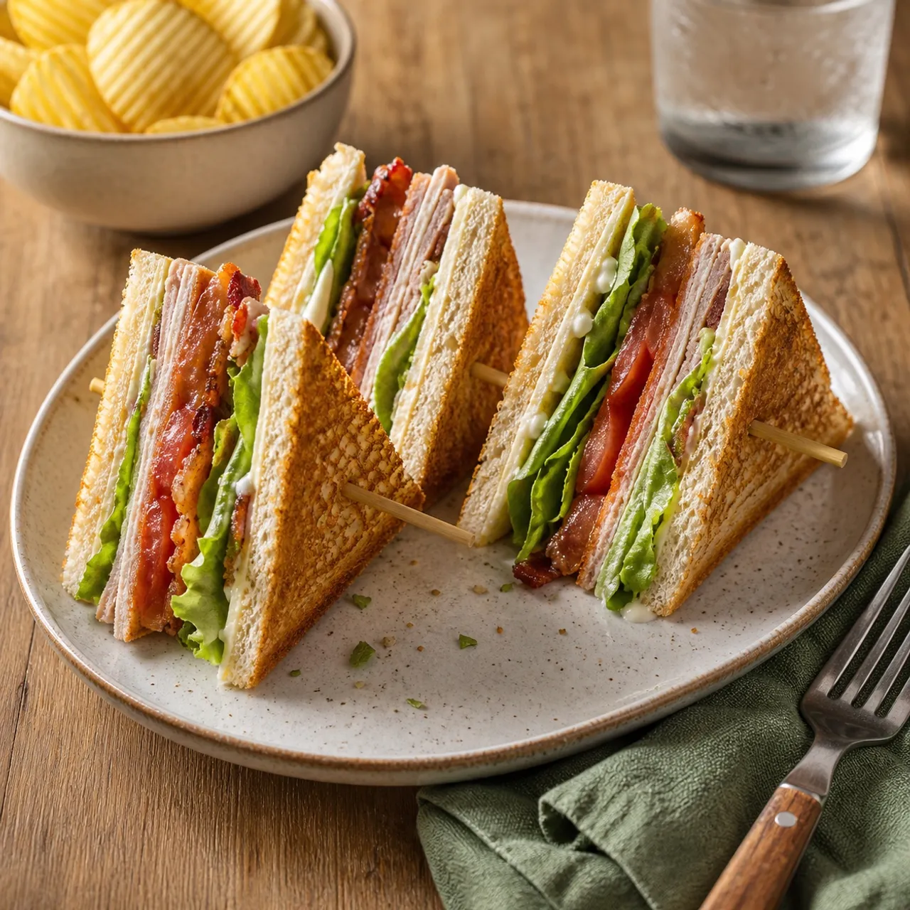 Classic Club Sandwich — Lunch & Snacks recipe