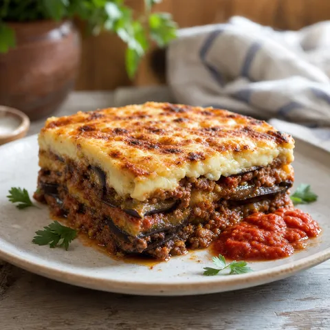 Classic Moussaka — Greek recipe