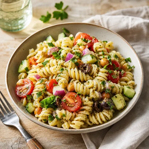 Classic Pasta Salad — Lunch & Snacks recipe