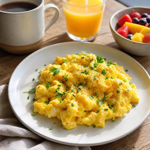 Classic Scrambled Eggs — Breakfast recipe